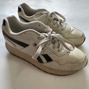 Reebok Royal Glide Ripple Womens Shoes Cream Green AR30142W Size 8